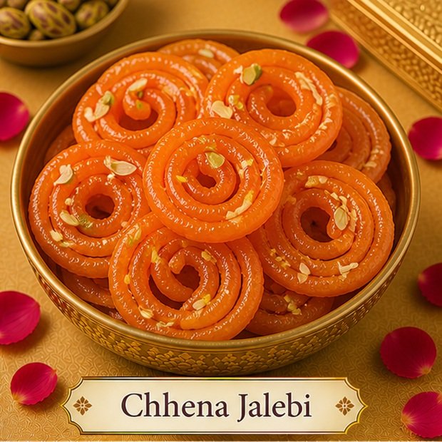 Chhena Jalebi